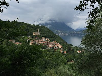 Looking south from the trail toward Gittana