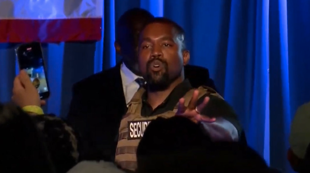 Kanye West South Carolina rally