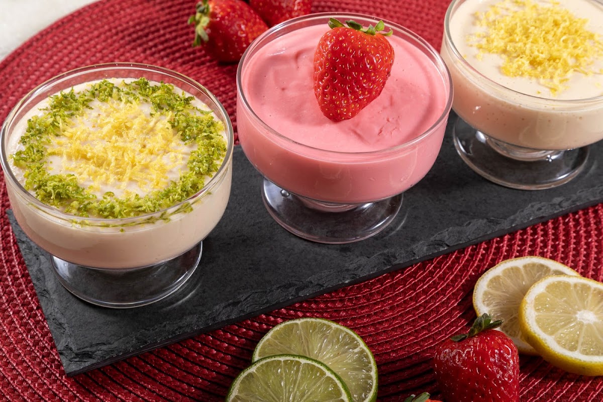 Mousse de QUALQUER SABOR com 3 ingredientes