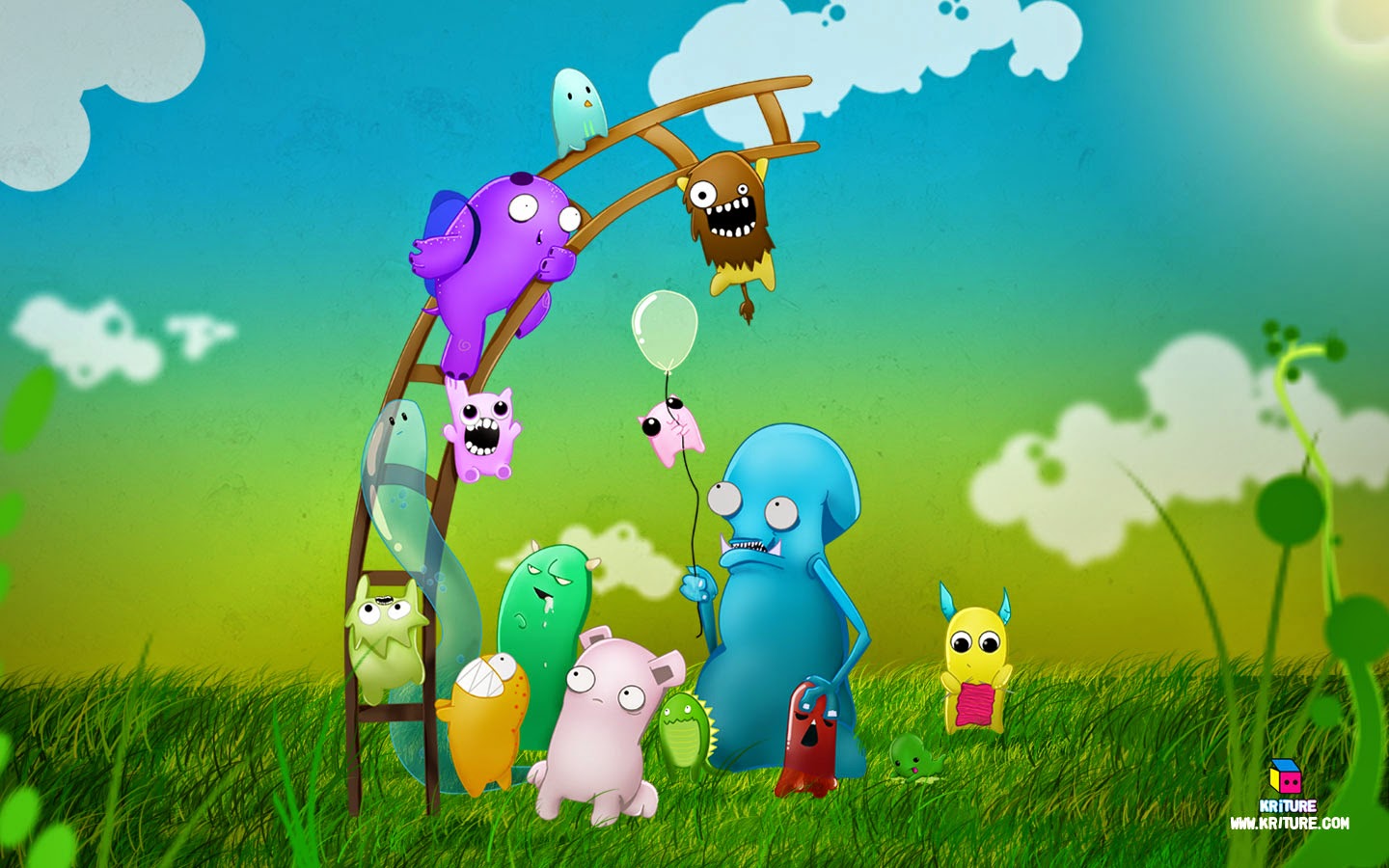 Dp Bbm Kartun Upin Ipin Bergerak