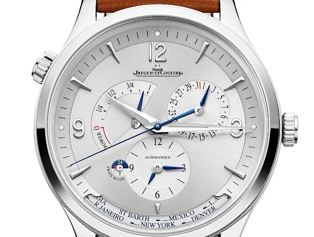 Jaeger-LeCoultre Master Control Geographic in stainless steel ref. Q4128420