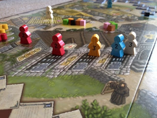 Picture of the church in Village board game