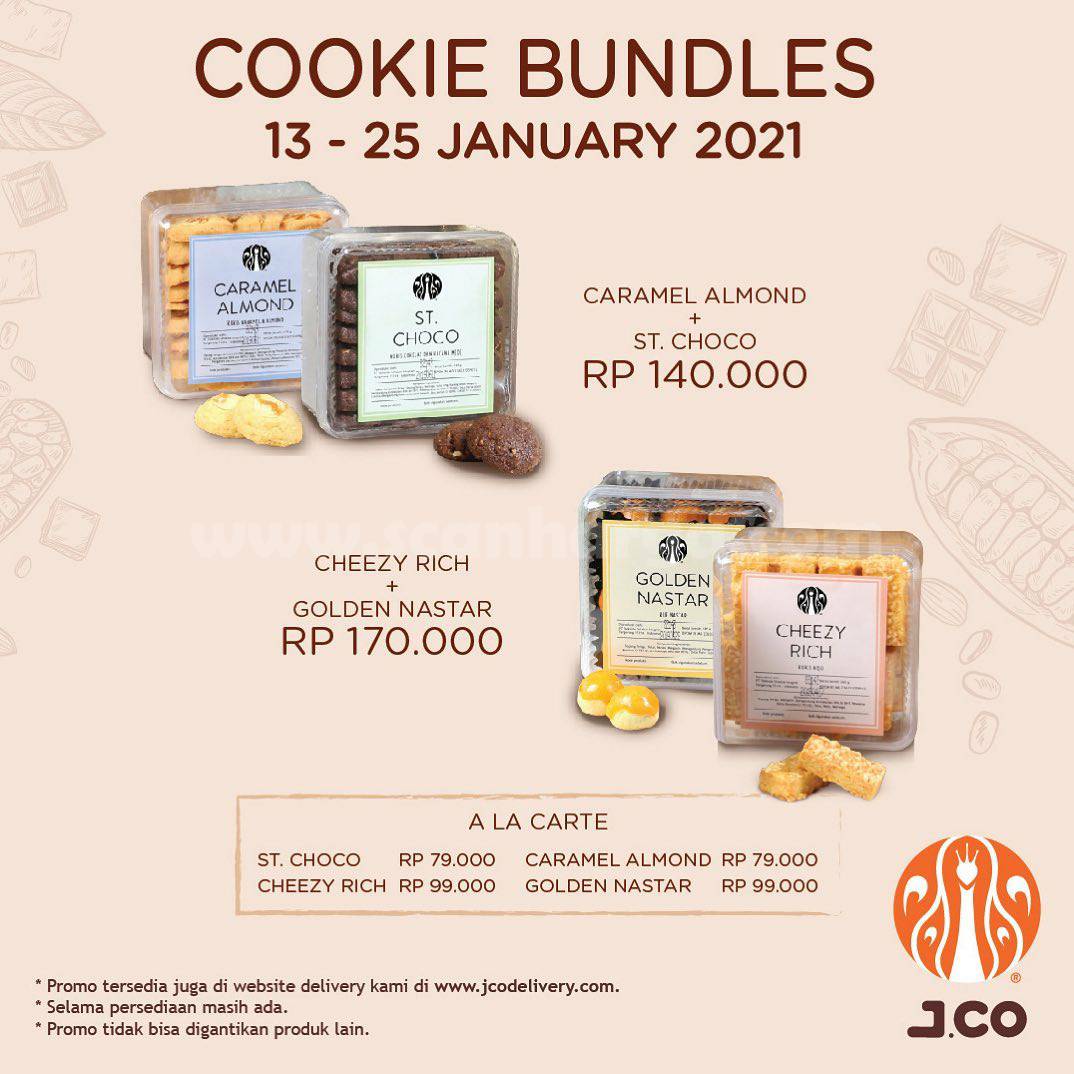 JCO Promo Harga Spesial COOKIE BUNDLES mulai dari Rp 140.000