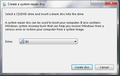 system repair disc2