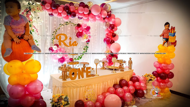 First birthday Party Decorators in chennai