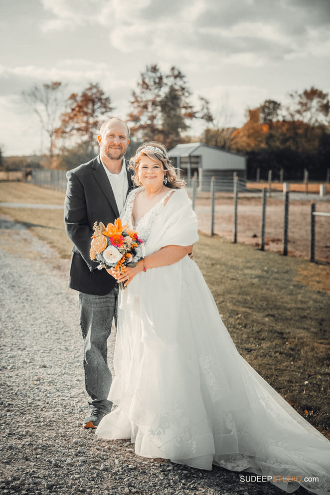 Vintage Barn Wedding Photography in Farm with horses by SudeepStudio.com Dexter Ann Arbor Wedding Photographer