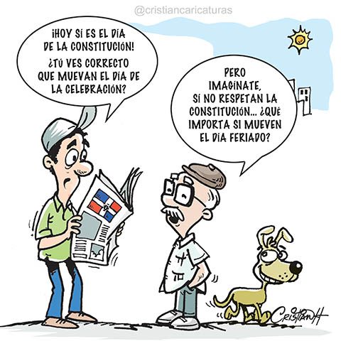 Las Caricaturas de Cristian Hernández: Día de la constitución
