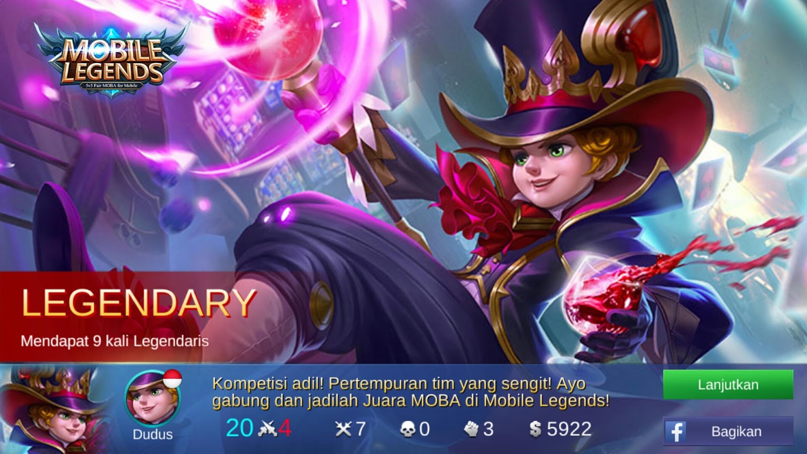 Harley Mobile Legends The Naughty Joker