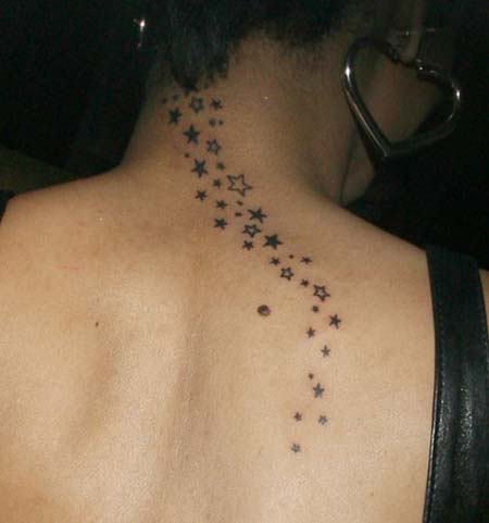 TATTOOS DA RIHANNA tattoo da rihanna star tatto