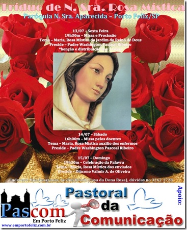 cartaz final rosa mística 2012