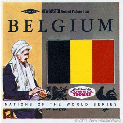 View-Master Belgium (B188), Booklet Cover