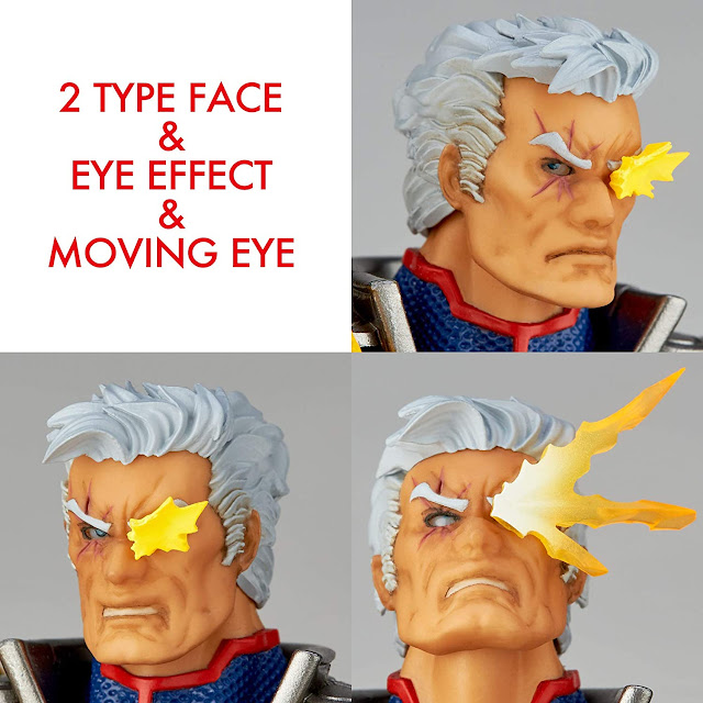 Figuras: Nuevo Amazing Yamaguchi Revoltech de Cable - Kaiyodo