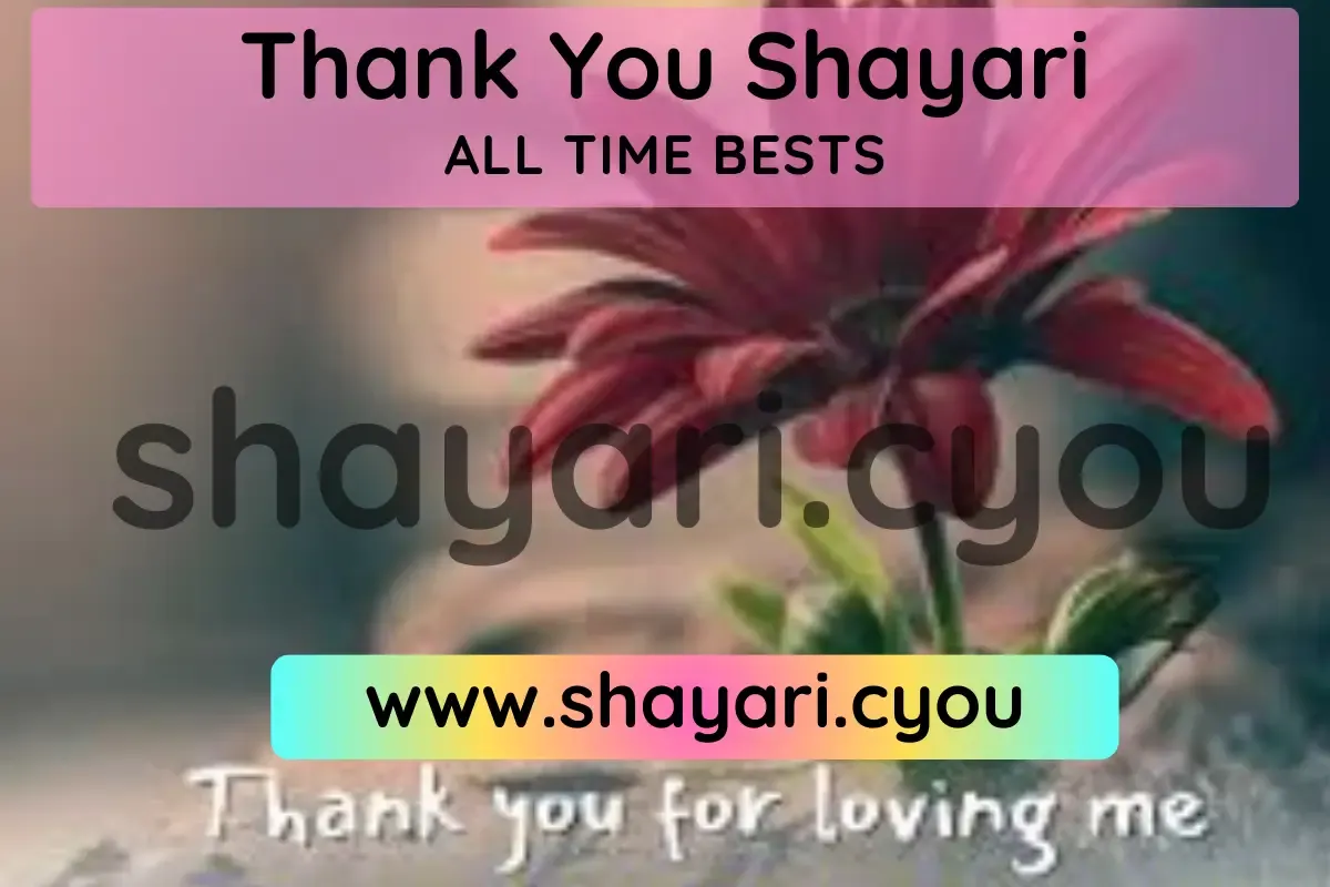 Thank You Shayari