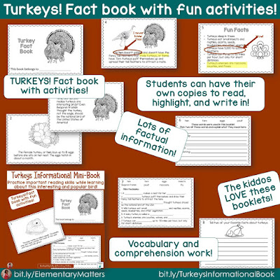 Don't be a turkey! My students LOVE this turkey themed game for practicing the +9 trick! There's a freebie so you can try it out!