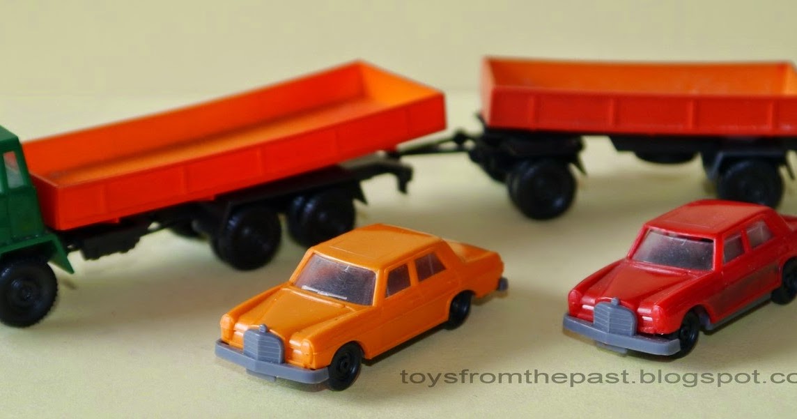 Toys from the Past: #476 KLEINBAHN – MERCEDES 250 and STEYR 1490 