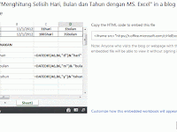 Cara menampilkan Embed File di postingan blog