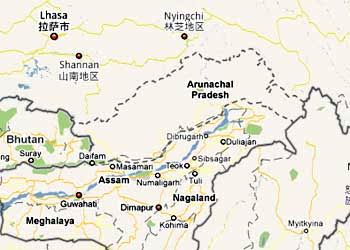 China tactics to occupy : arunachal pradesh