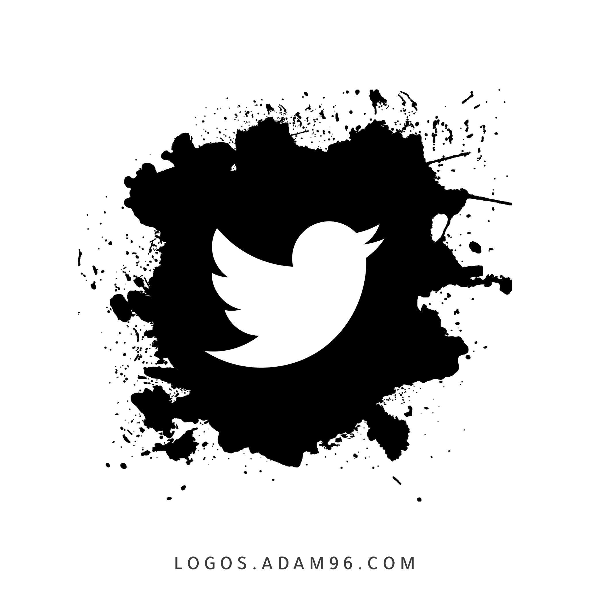 Download Twitter Black Logo Vector PNG Original Logo Big Size