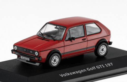 volkswagen golf gti 1:43 hachette