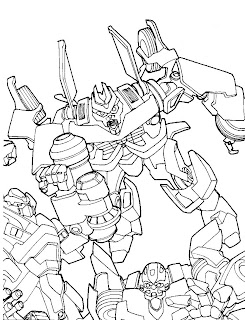 Transformers Coloring Pages