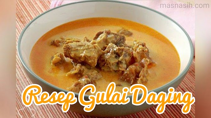 Resep Gulai Daging Enak untuk Sajian 5 Porsi