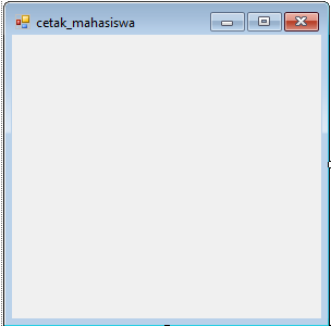 Membuat Form Cetak / Print dengan VB Tutorial Lengkap Membuat Form Cetak / Print dengan VB Tutorial Lengkap