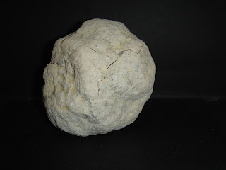 Geoda de cuarzo, Monte Grau, Tubilla del Agua, Burgos, 11 cm de diámetro