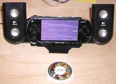 PSP with speaker mod