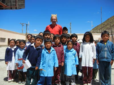 Kinder der Mine Candelaria