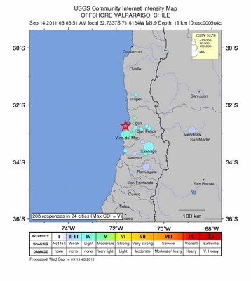 sismo 5,9 grados chile 14 de septiembre 2011