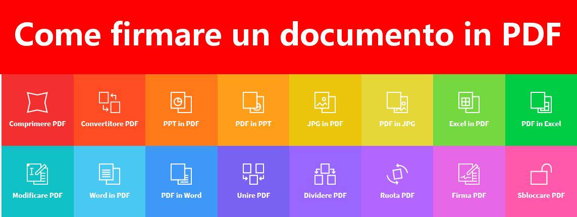 Come firmare un documento in PDF online