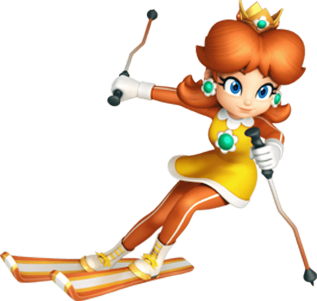 Imágenes de Princesa Daisy en png con fondo transparente