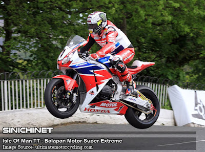  Jika anda beropini bahwa balapan motor yang paling menegangkan yaitu  Isle Of Man TT : Balapan Motor Super Extreme