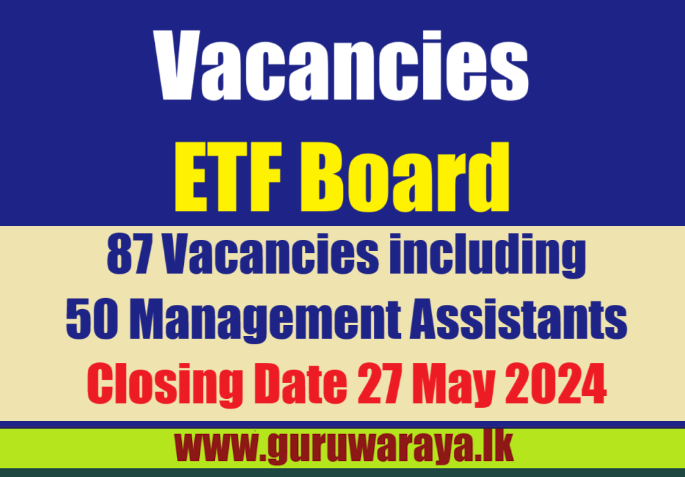 Vacancies @ ETF Board