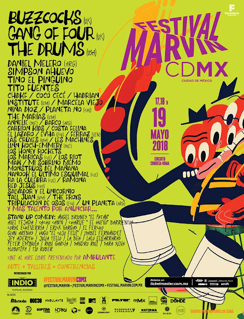 CARTEL FESTIVAL MARVIN 2018