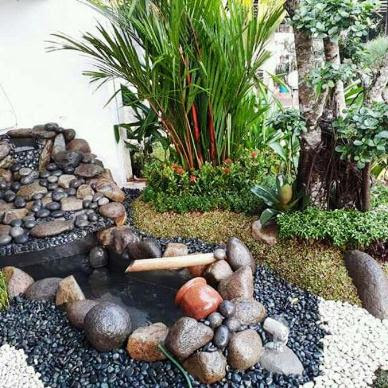 Berbagai Konsep Desain Kolam Ikan Hias Minimalis 