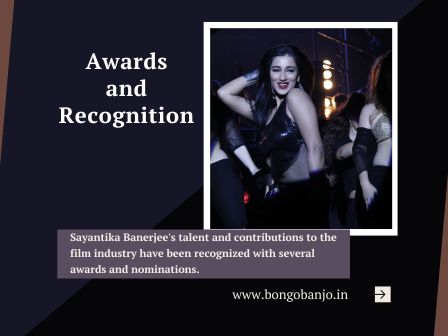 Sayantika Banerjee Awards and Recognition