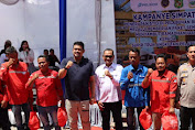 Kapolres Pelabuhan Belawan Dampingi Walikota Medan Dalam Kampanye Penerapan STID
