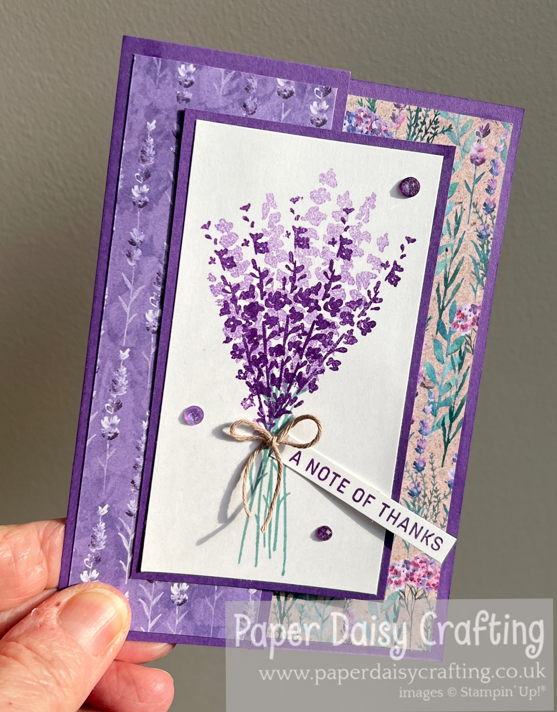 LAVANDA_ Partecipazione Pocket - hobby&papers