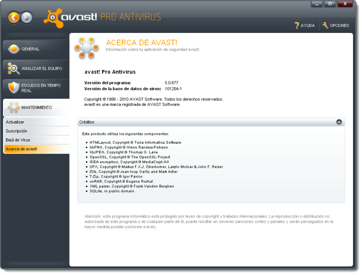 Avast PRO Antivirus 5.0.677 Español Full - Descargar Gratis