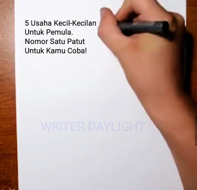 Usaha kecil-kecilan untuk pemula