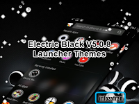Tema Android Terbaru Electric Black V5.0.8 Launcher Themes Apk