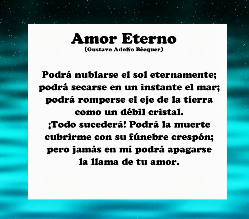 Spanish poems about love