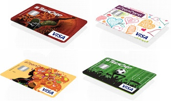 Cartão Card: Teen Card VISA é um cartão exclusivo para o 