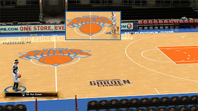 NBA 2K13 New York Knicks HD Floor Mod Patches