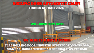 GAMBAR, ROLLING DOOR OTOMATIS, CIAWI, HARGA, ROLLING DOOR OTOMATIS, PER METER, TERBARU, 2024