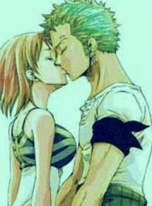 roronoa zoro kiss nami