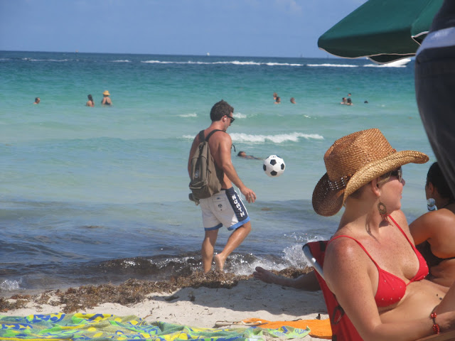 Miami Beach, soccer game,photos