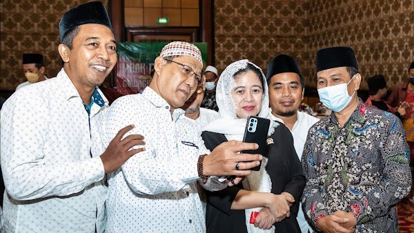 Dipanggil 'Ning Maharani', Puan Depan Kiai Muda Surabaya: Bu Mega dan Gus Dur Seperti Kakak-Adik