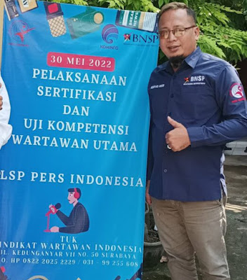 BNSP Terbitkan 11 Sertifikat UKW Utama Berlambang Garuda 6